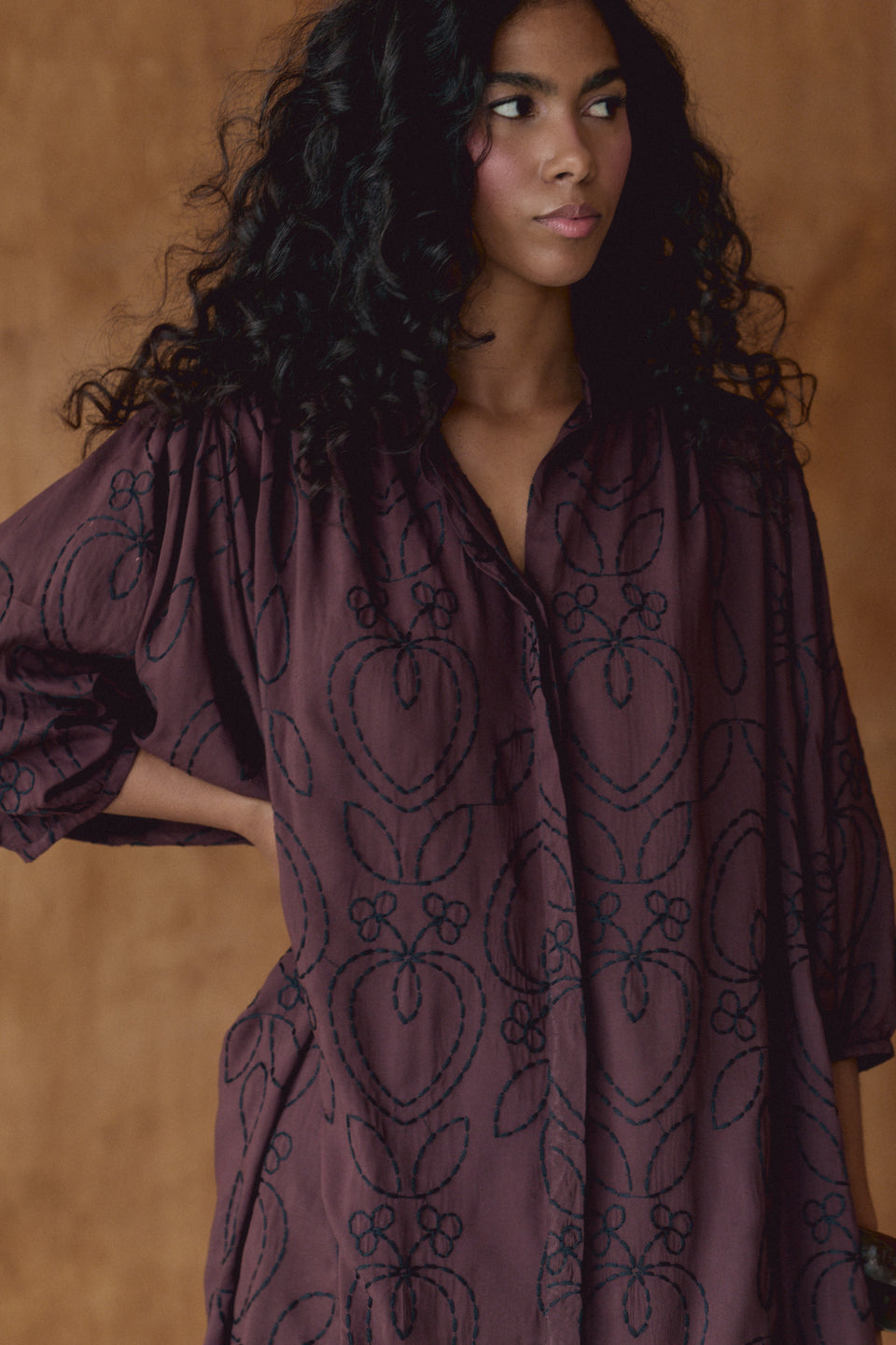 Cherry Truffle Sao Paulo Blouse