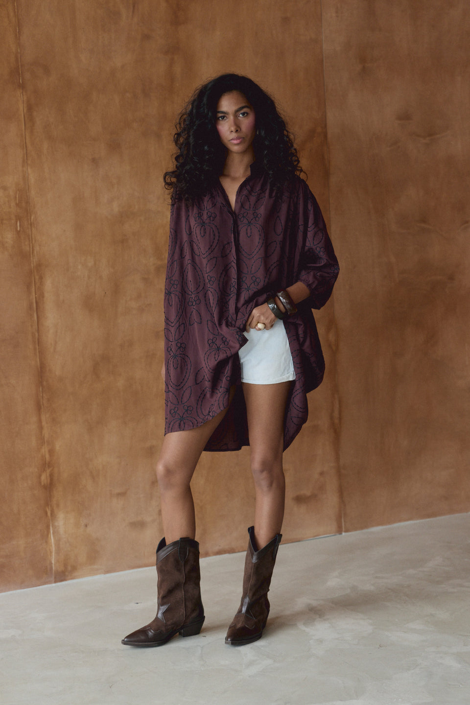 Cherry Truffle Sao Paulo Blouse