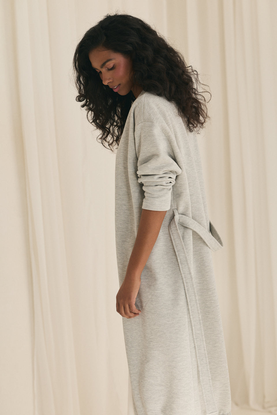 Silver Grey Lugano Cardigan