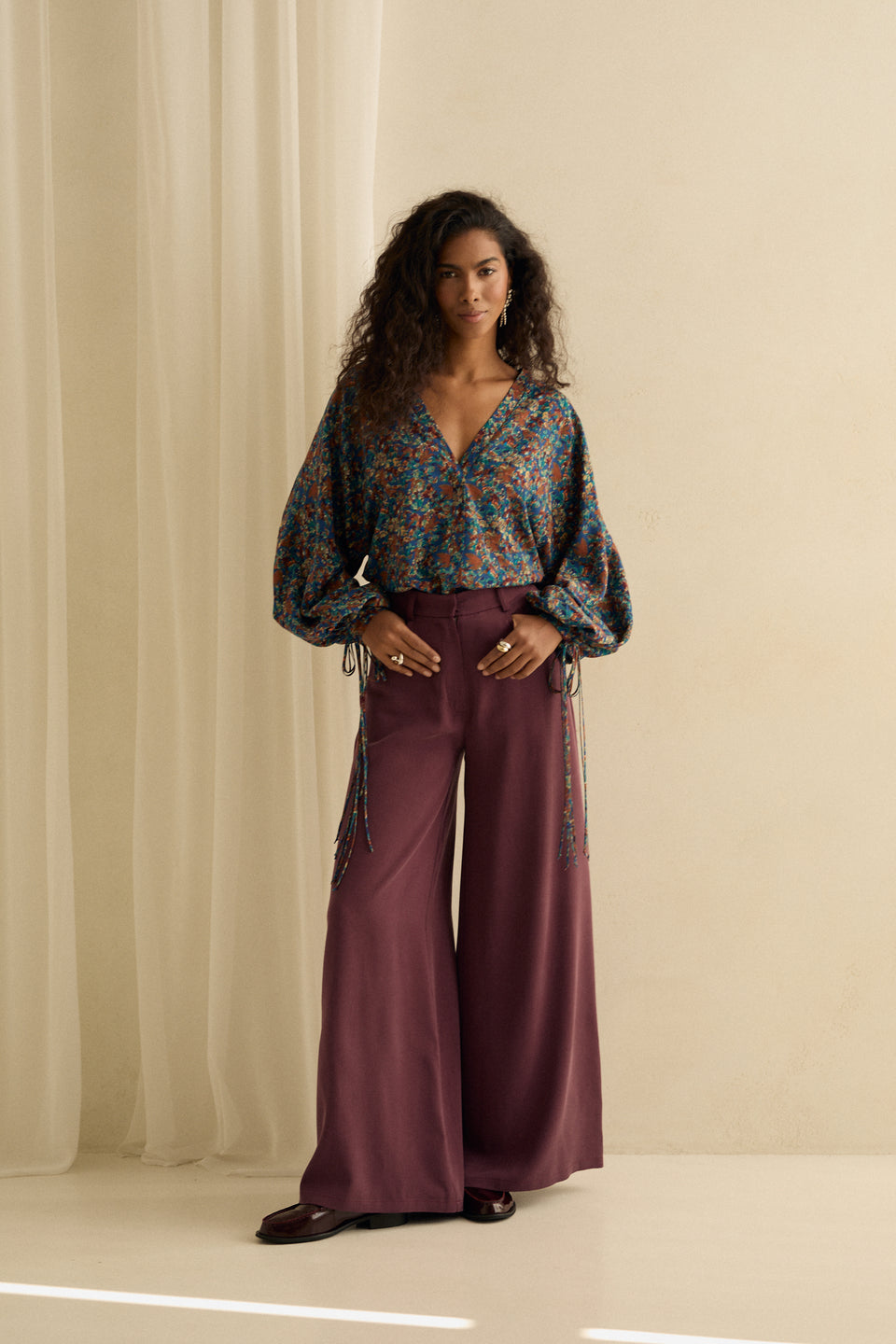 Rust Garden Ariane Blouse