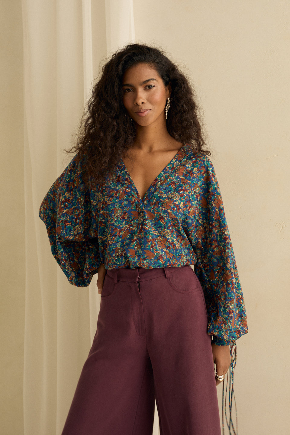 Rust Garden Ariane Blouse