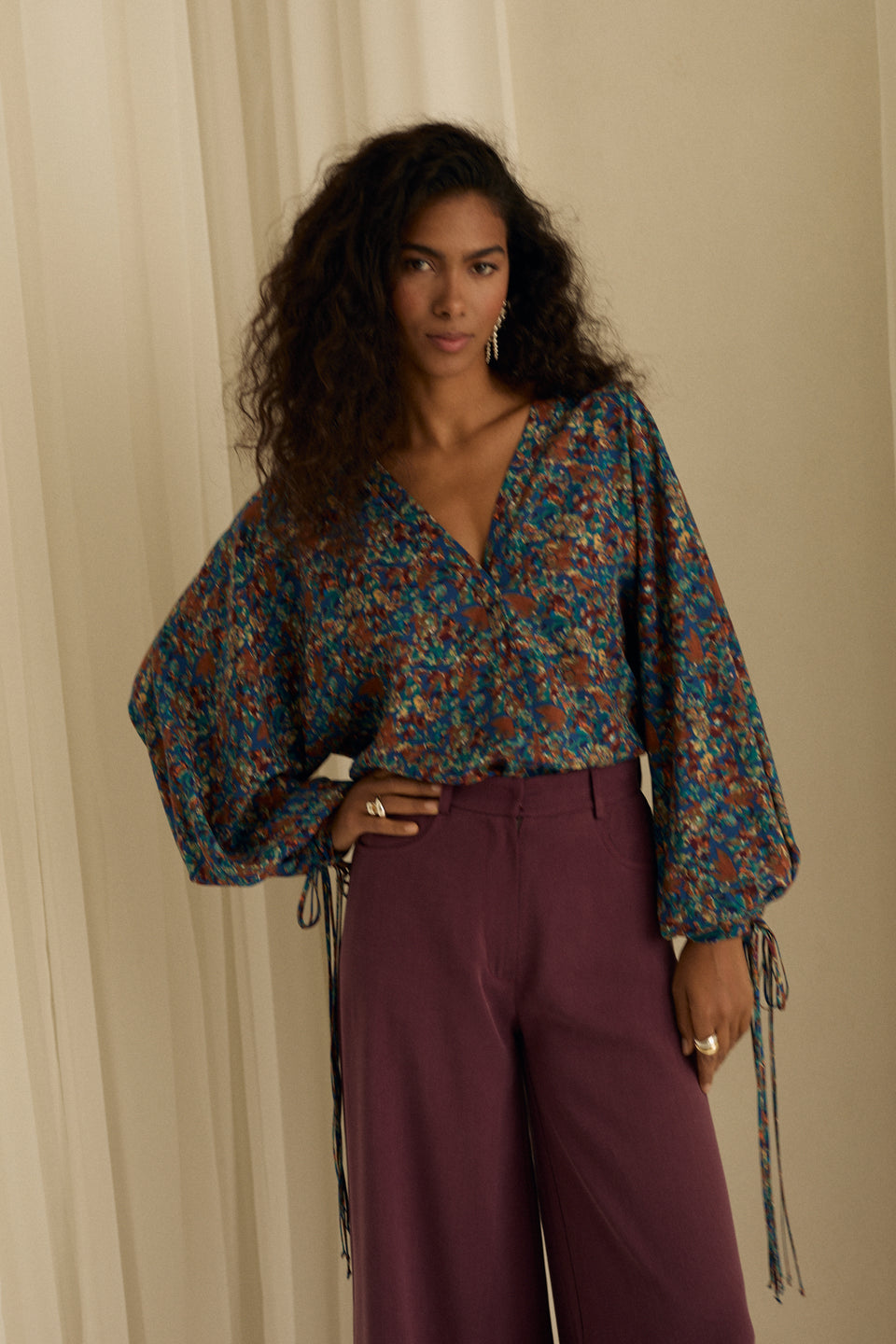 Rust Garden Ariane Blouse