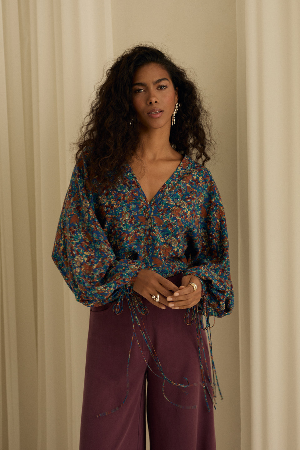 Rust Garden Ariane Blouse