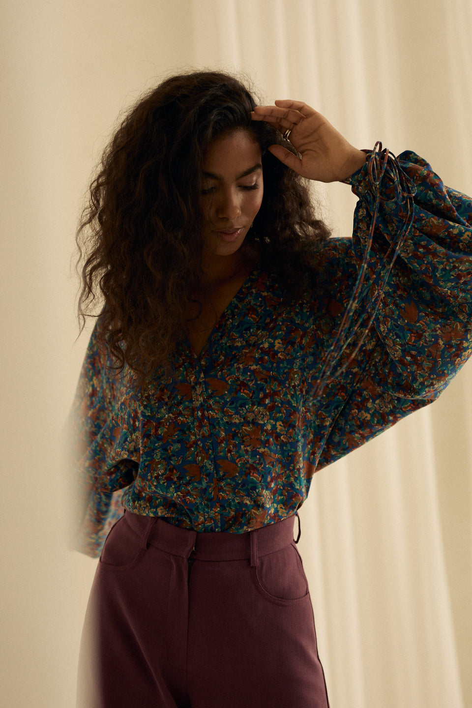 Rust Garden Ariane Blouse