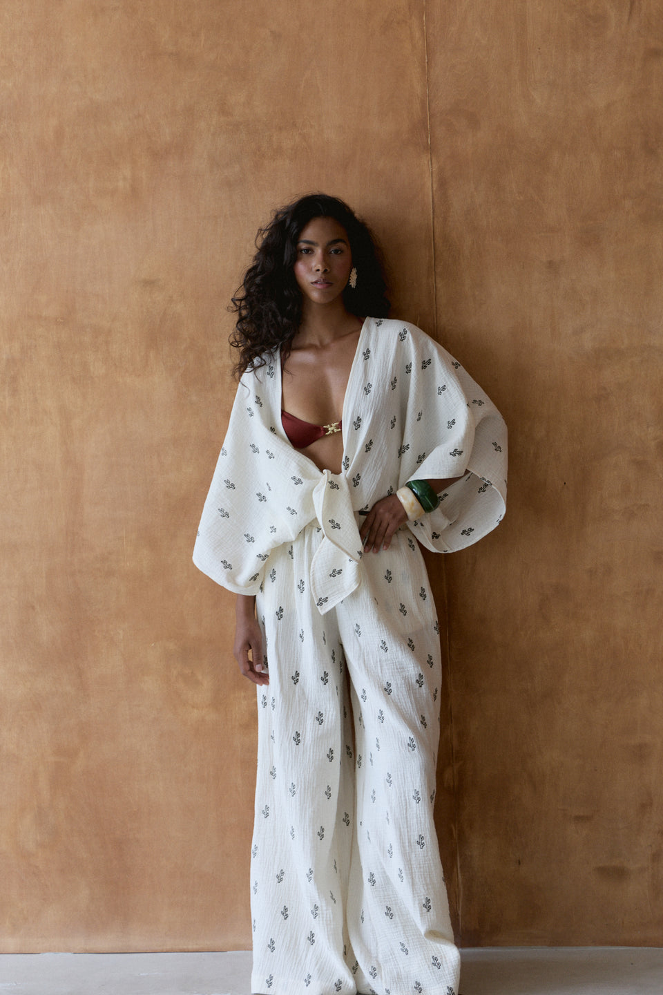 Cactus Breeze Maxi Pants