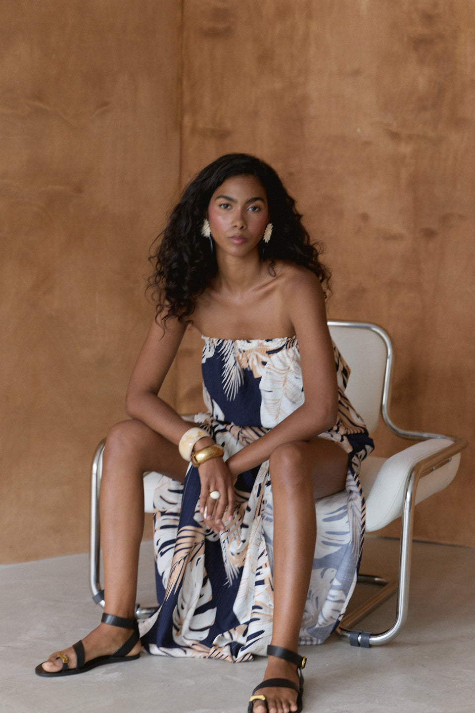 Golden Palms Malibu Maxi Dress