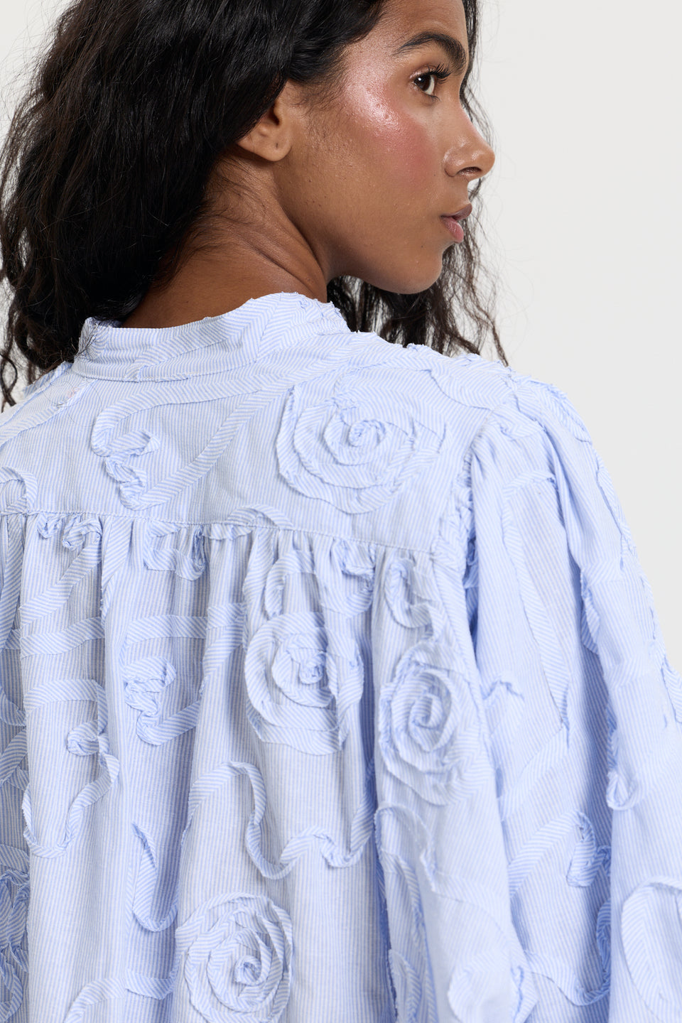 Cloud Roses Sao Paulo Blouse