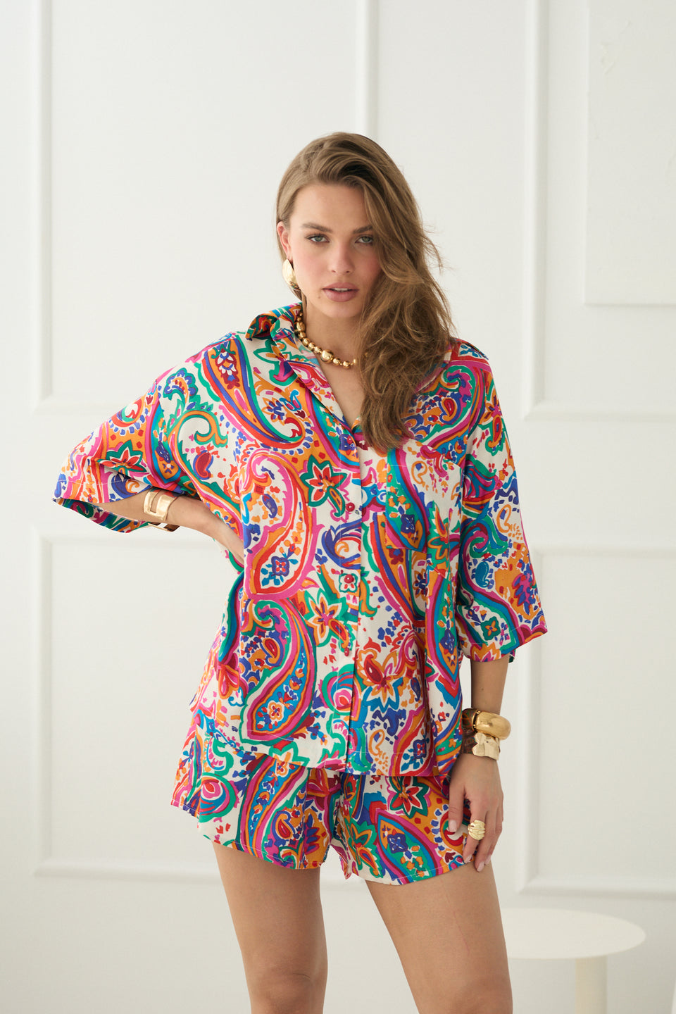 Tropical Twist Toss Shorts