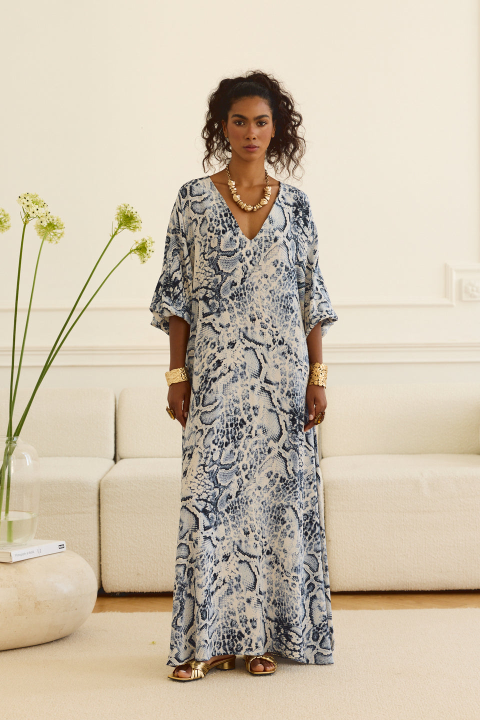 Crystal Serpent Mary Dress
