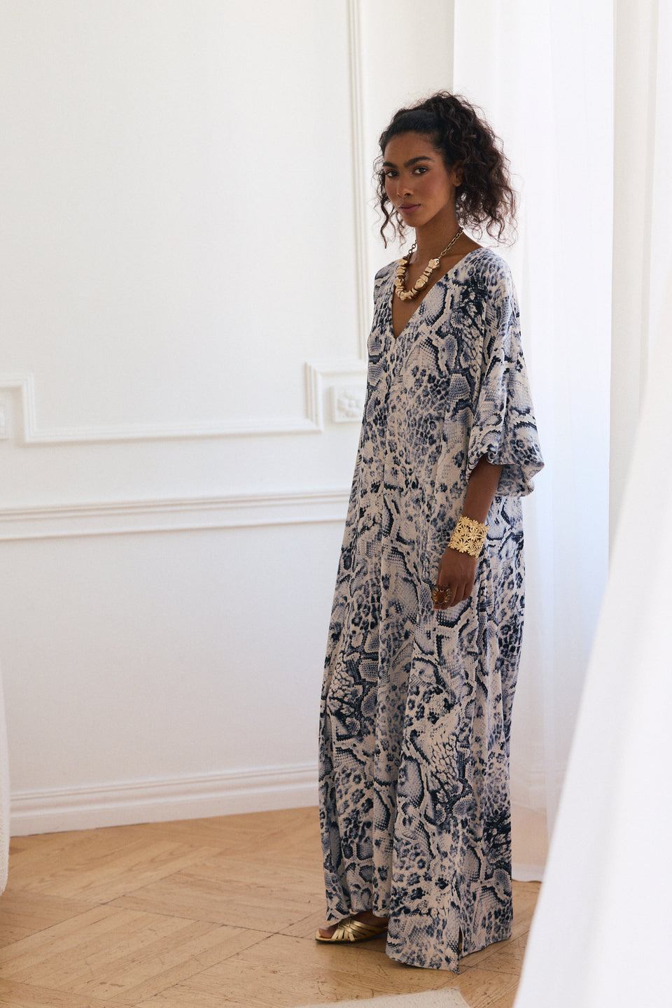 Crystal Serpent Mary Dress