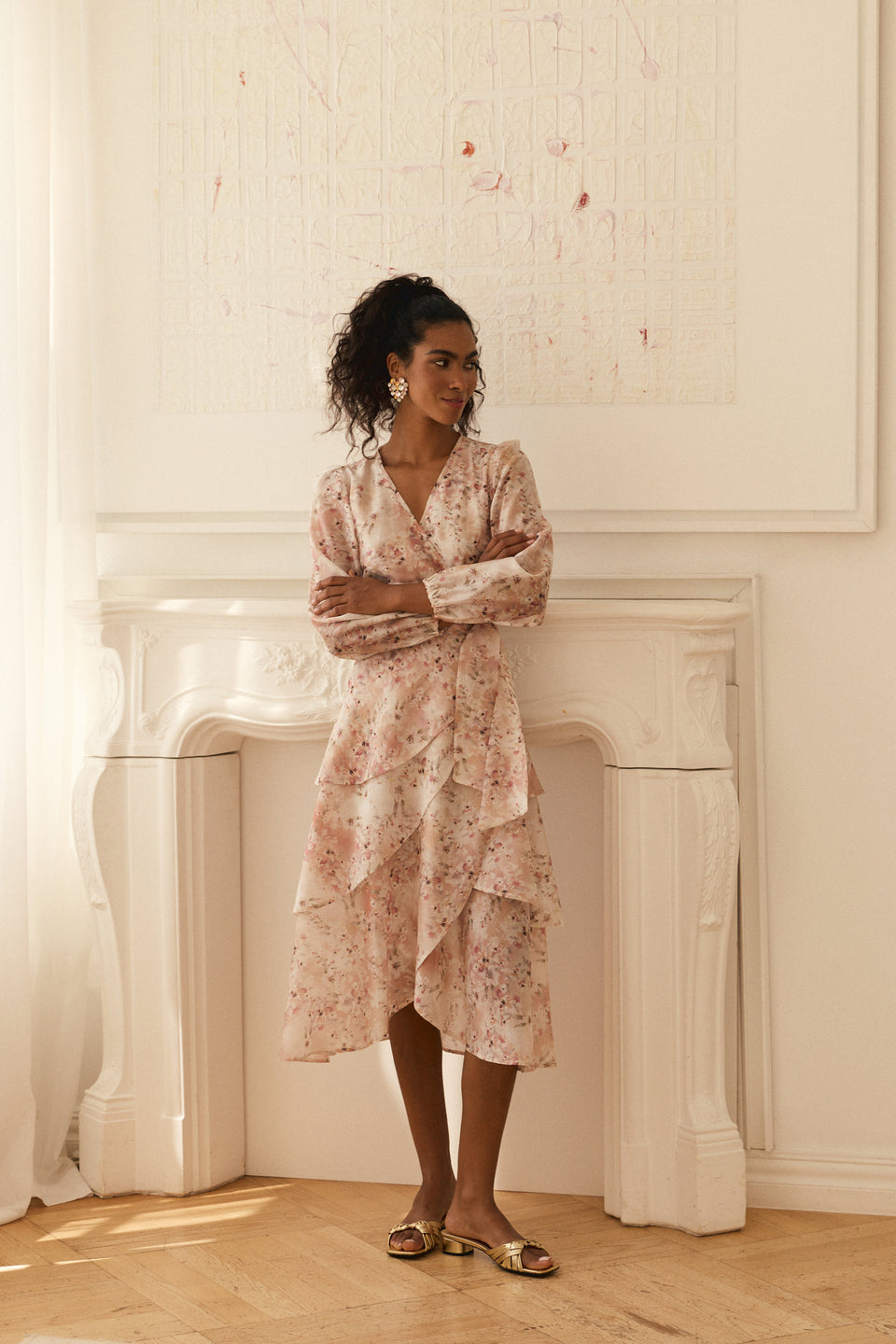 First Date Freya Midi Dress