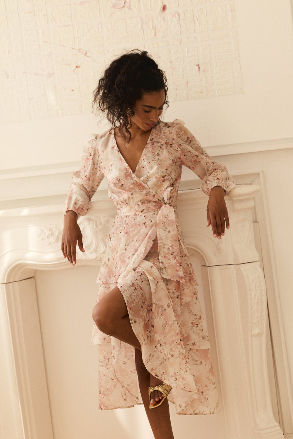 First Date Freya Midi Dress