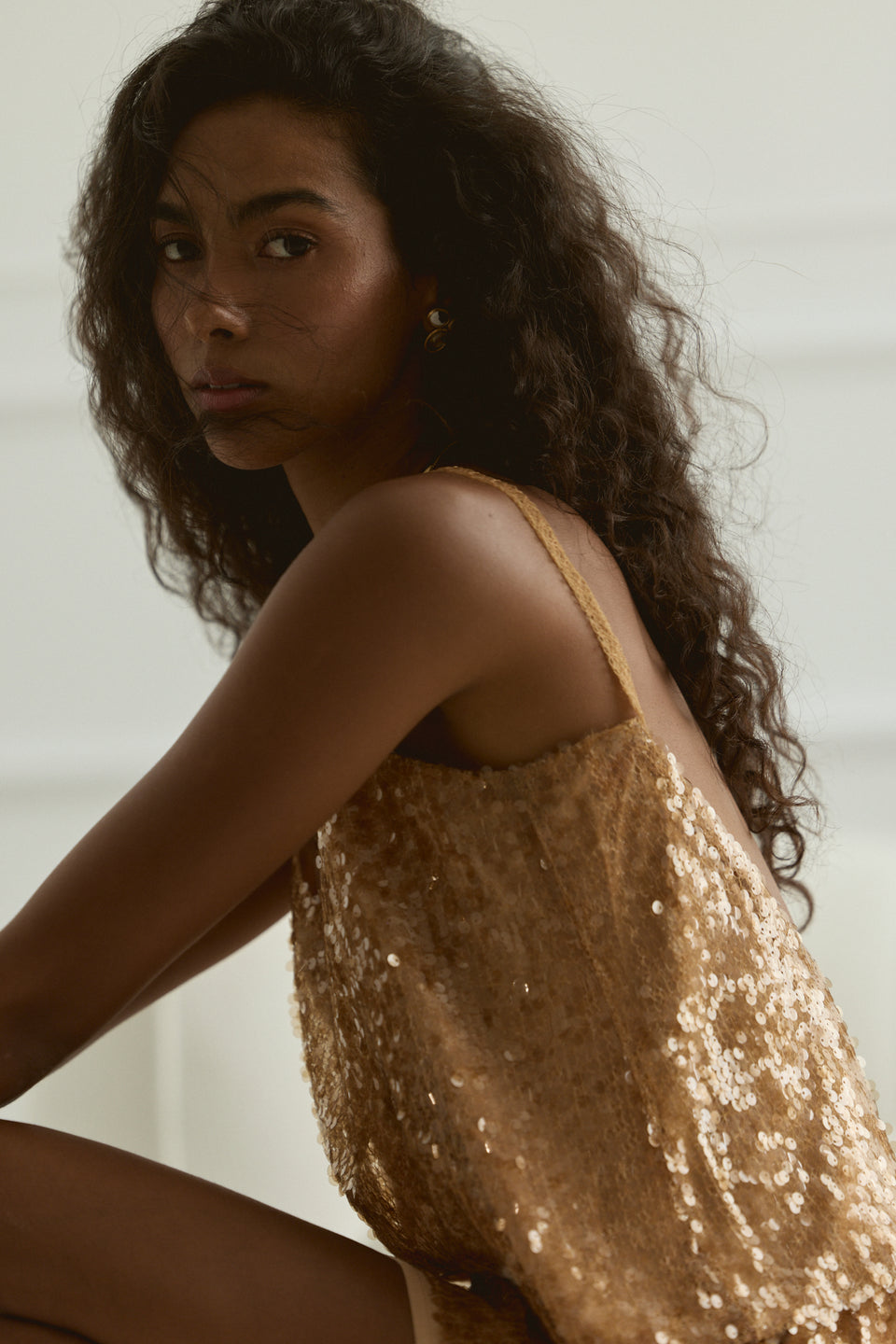 Champagne Rain Sole Top
