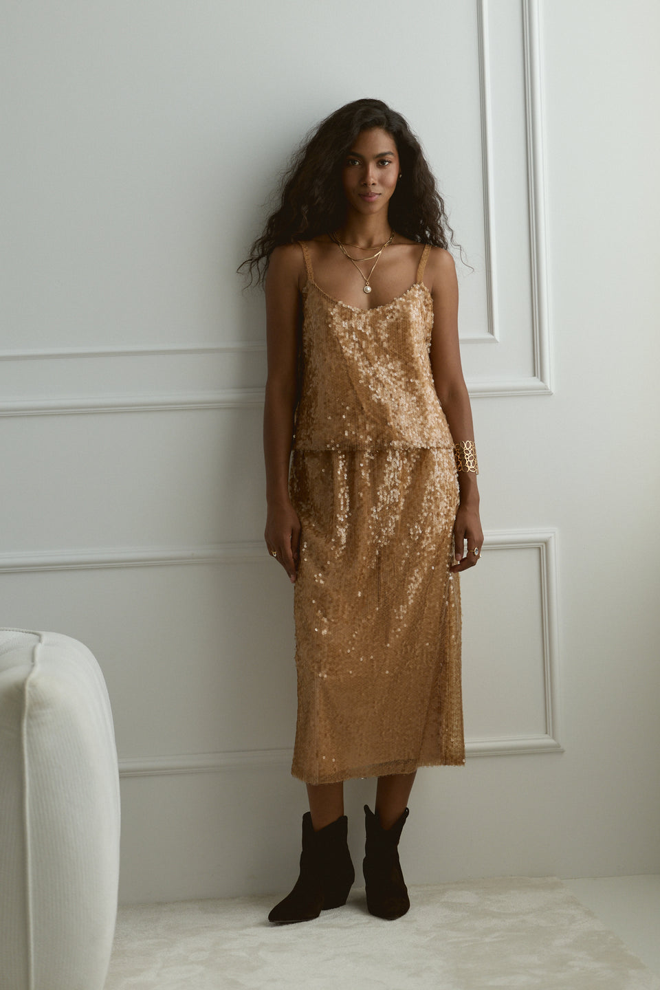 Champagne Rain Aurea Skirt