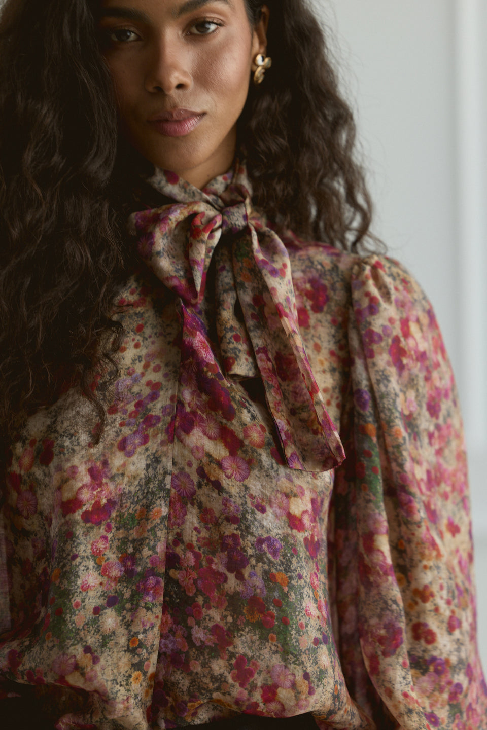 Monet Garden Nonna Blouse