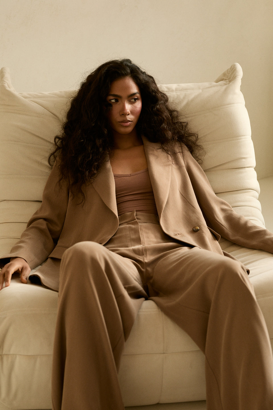 Latte Touch Flared Pants