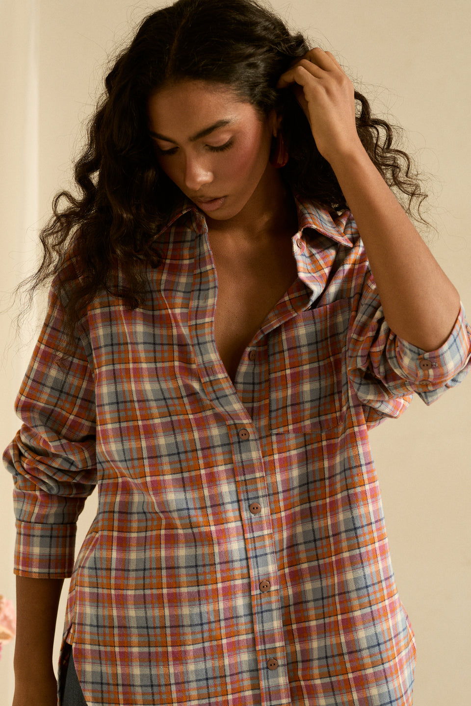 Spring Check Isola Blouse