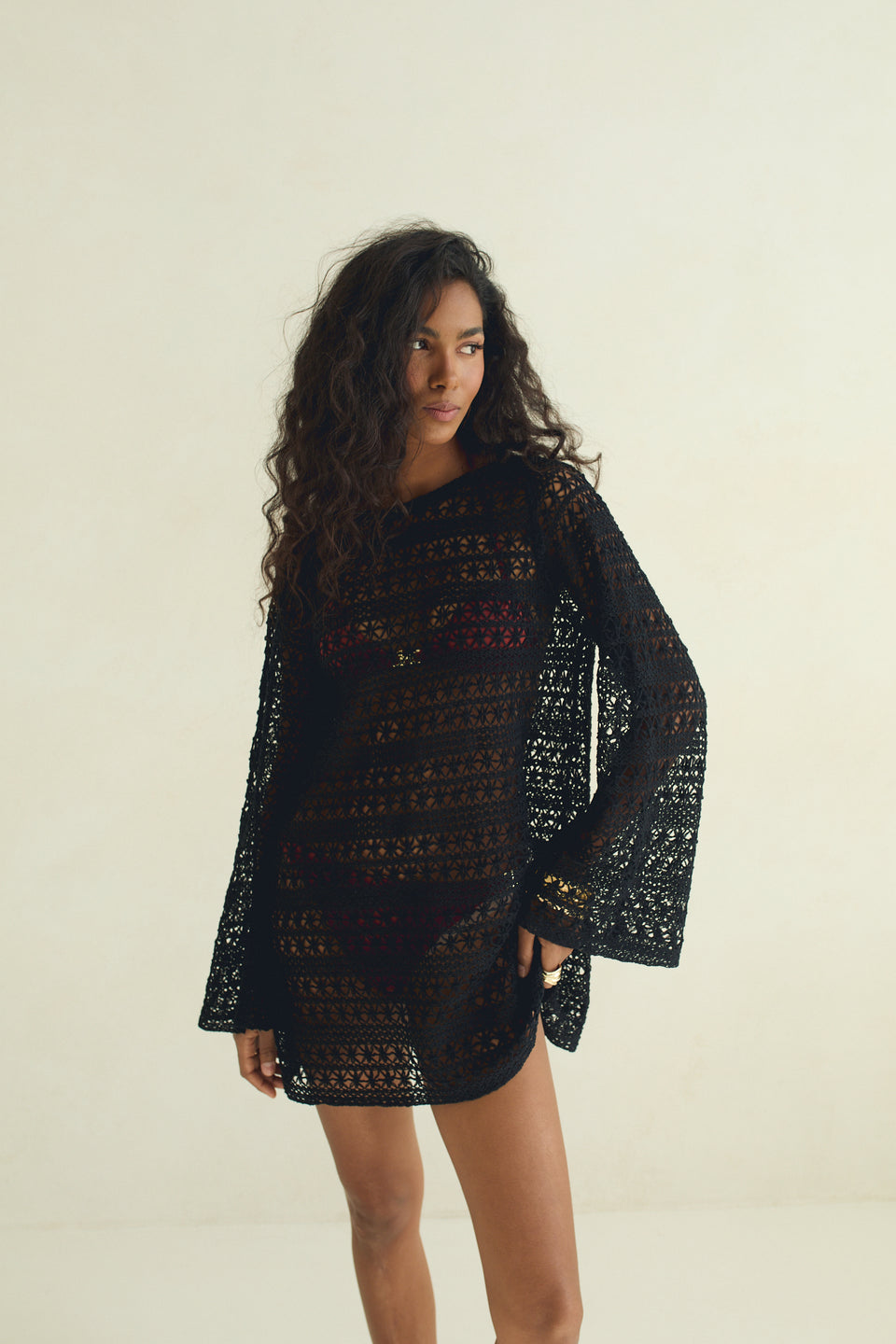 Midnight Lace Azul Tunic