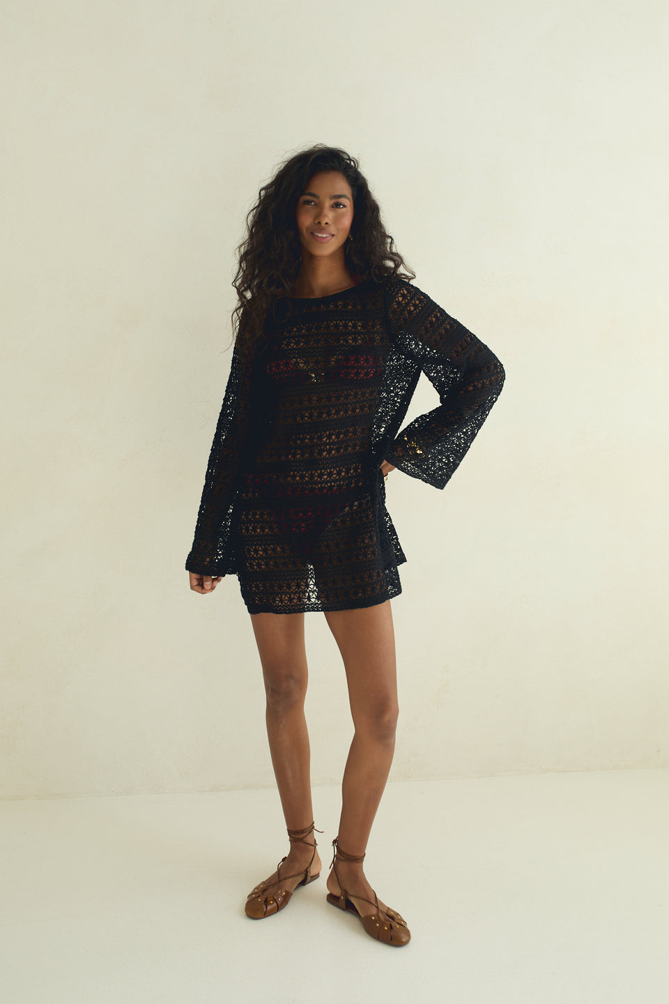 Midnight Lace Azul Tunic