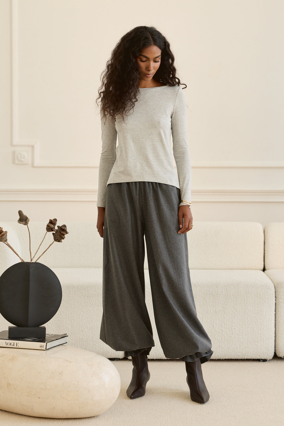 Cashmere Hug Maxi Pants
