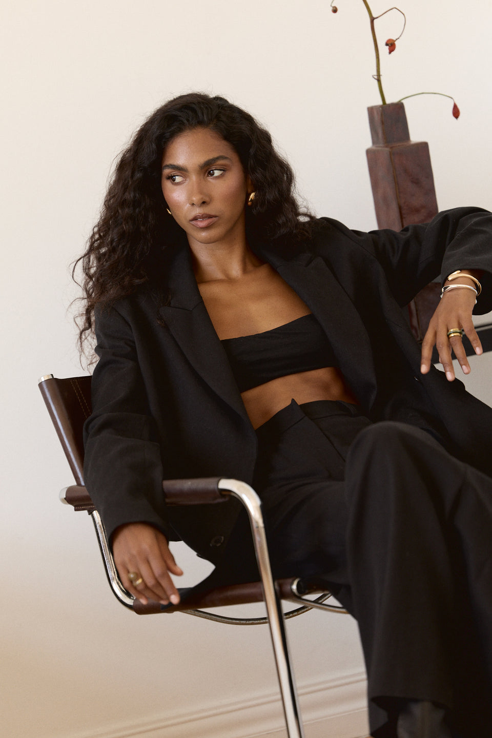 Inkwell Drape Vanza Jacket