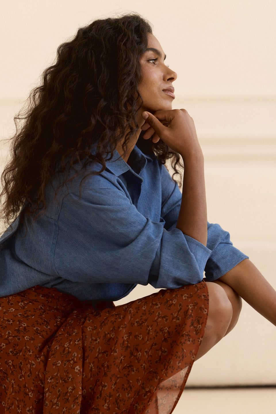 Feeling Blue Isola Blouse