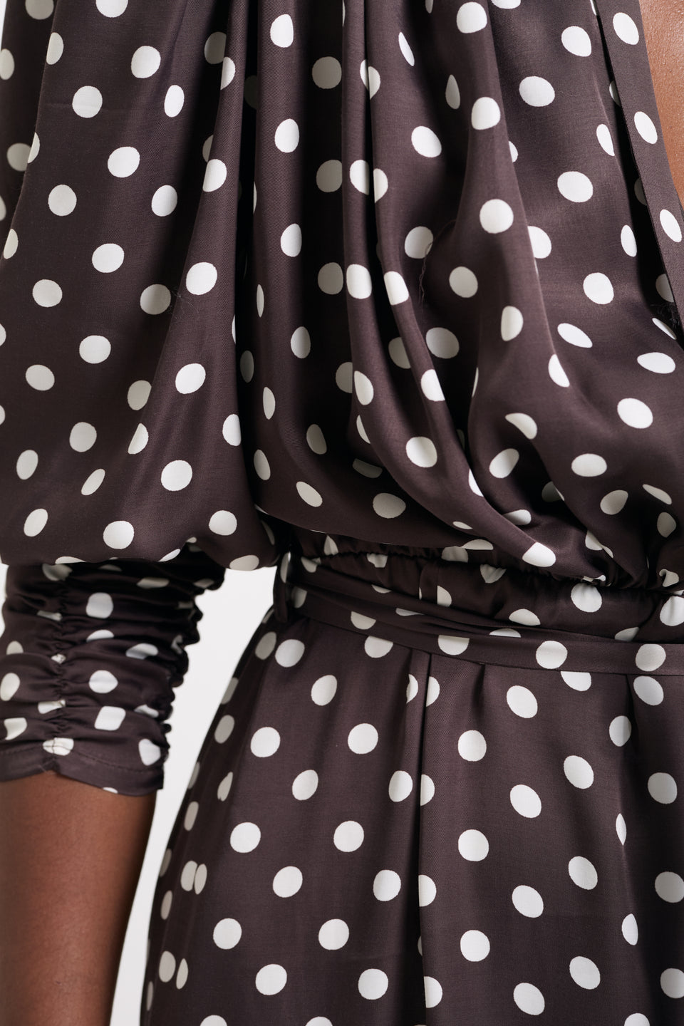Mocha Dots Paloma Dress