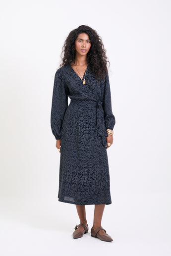 Moonlight Dots Tess Dress
