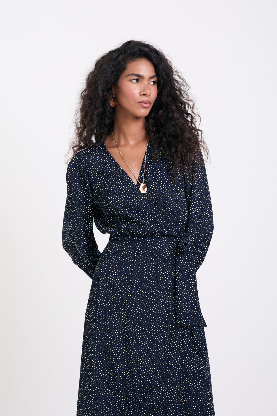 Moonlight Dots Tess Dress
