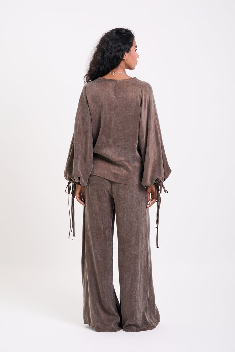 Stone Cocoa Flared Pants