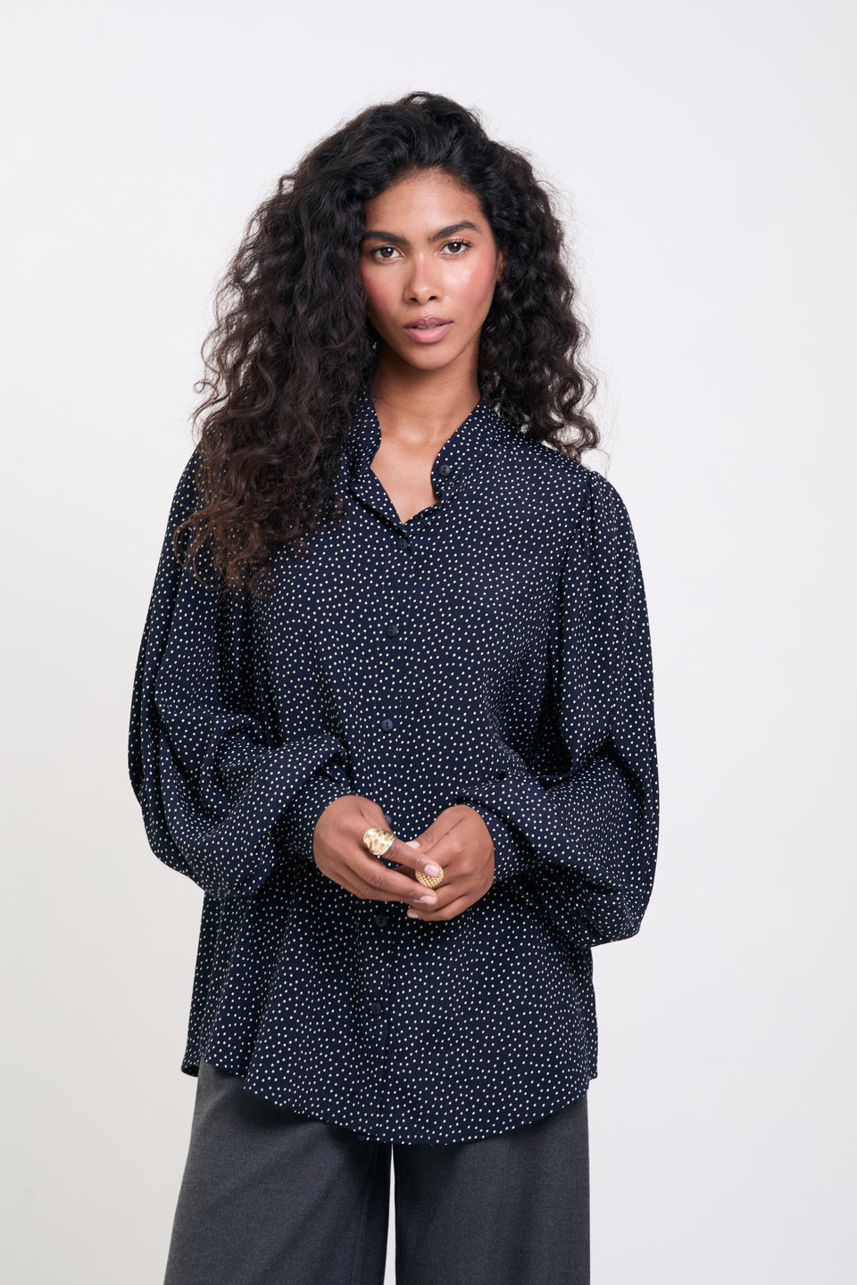 Moonlight Dots Ophelia Blouse
