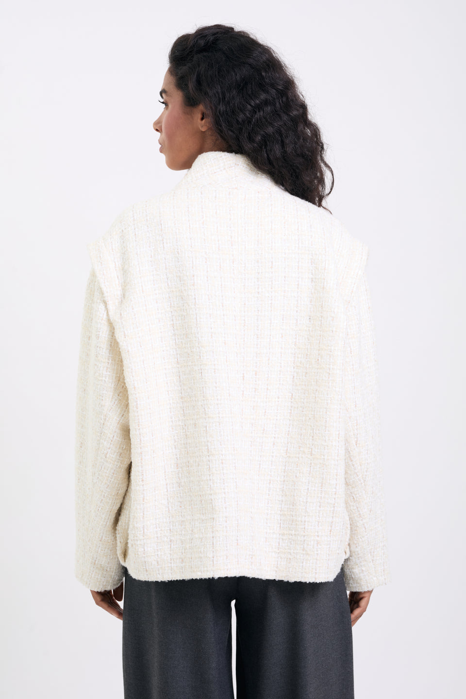 Vanilla Gold Bomber Jacket