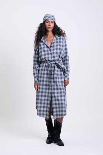Midnight Plaid Blake Dress