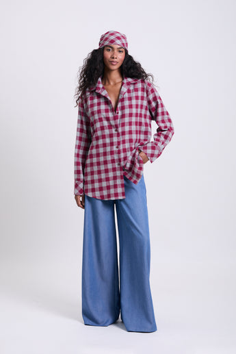Berry Kiss Offie Blouse