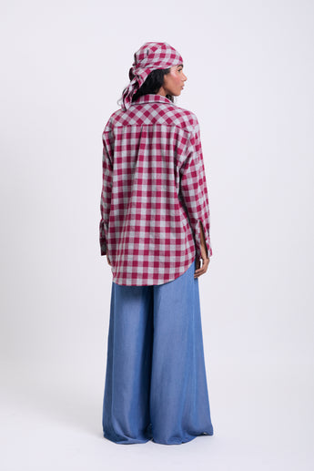 Berry Kiss Offie Blouse