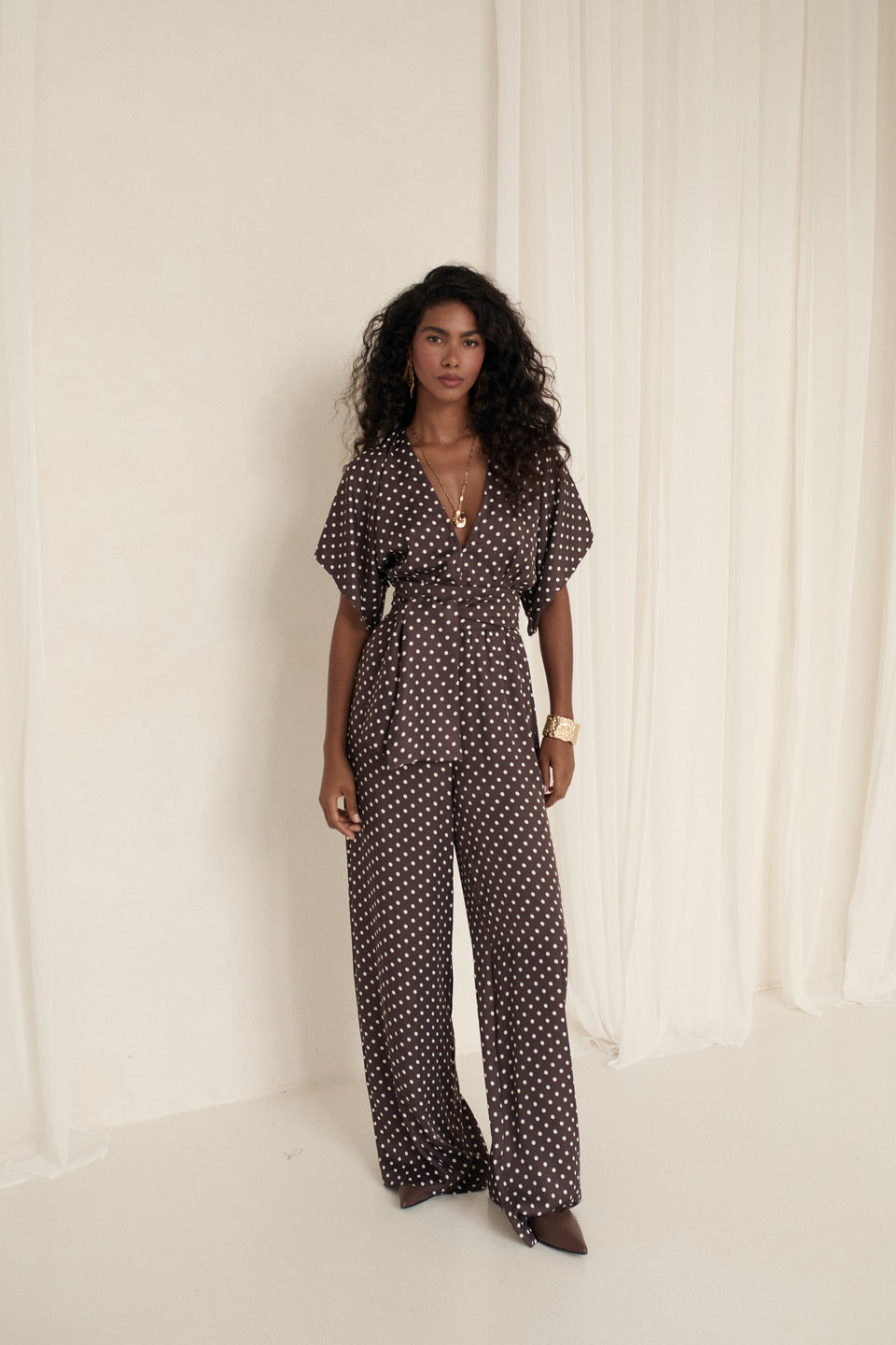 Dottie Charm Sophie Maxi Jumpsuit