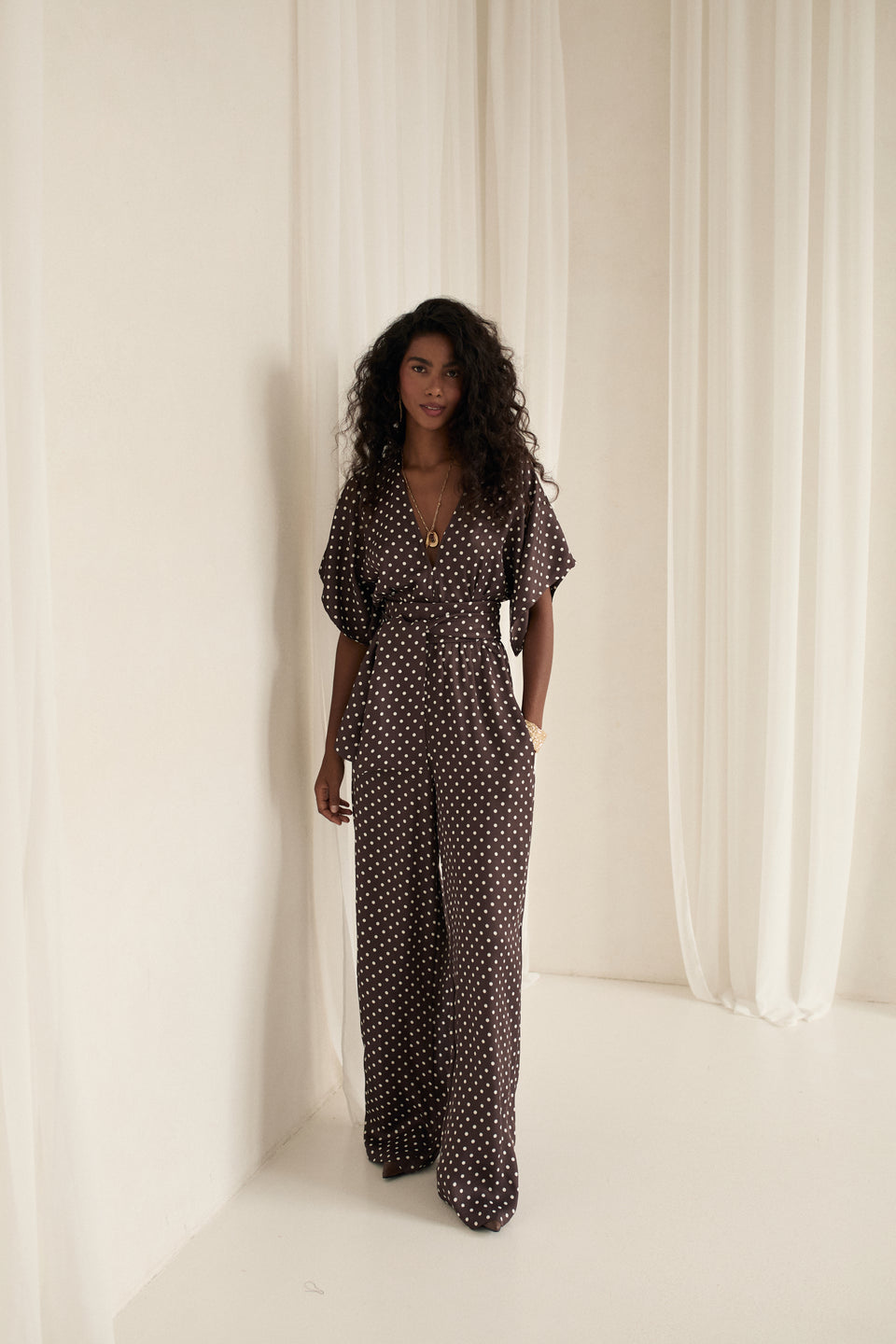 Dottie Charm Sophie Maxi Jumpsuit