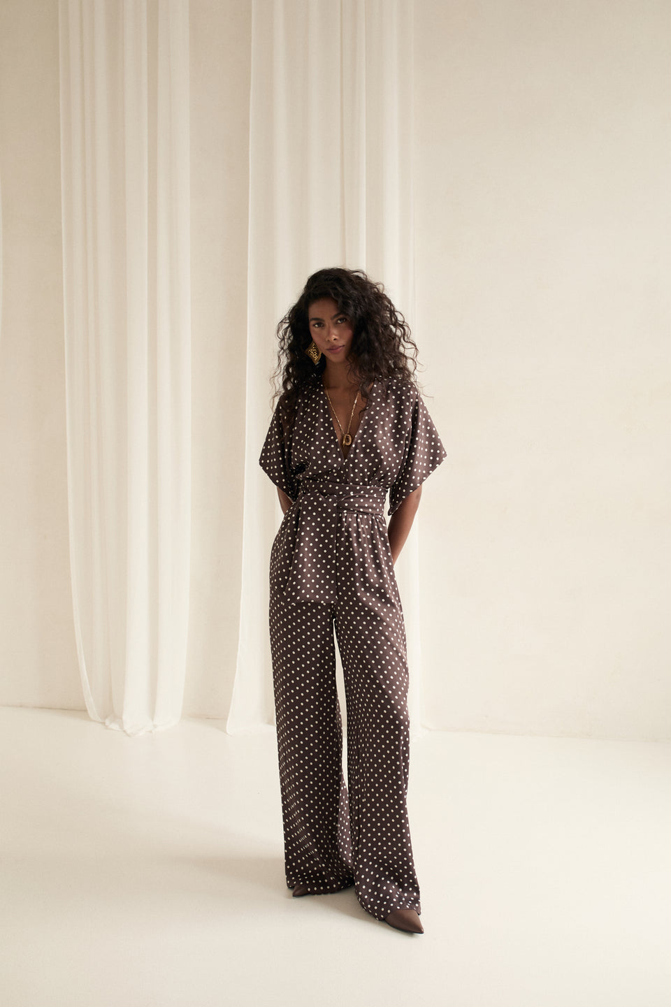 Dottie Charm Sophie Maxi Jumpsuit