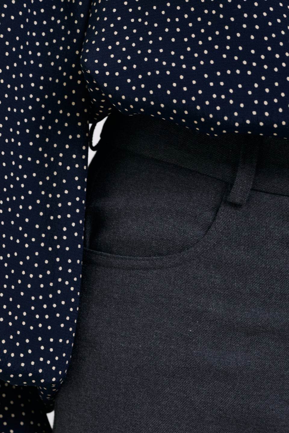 Rock Grey Flared Pants