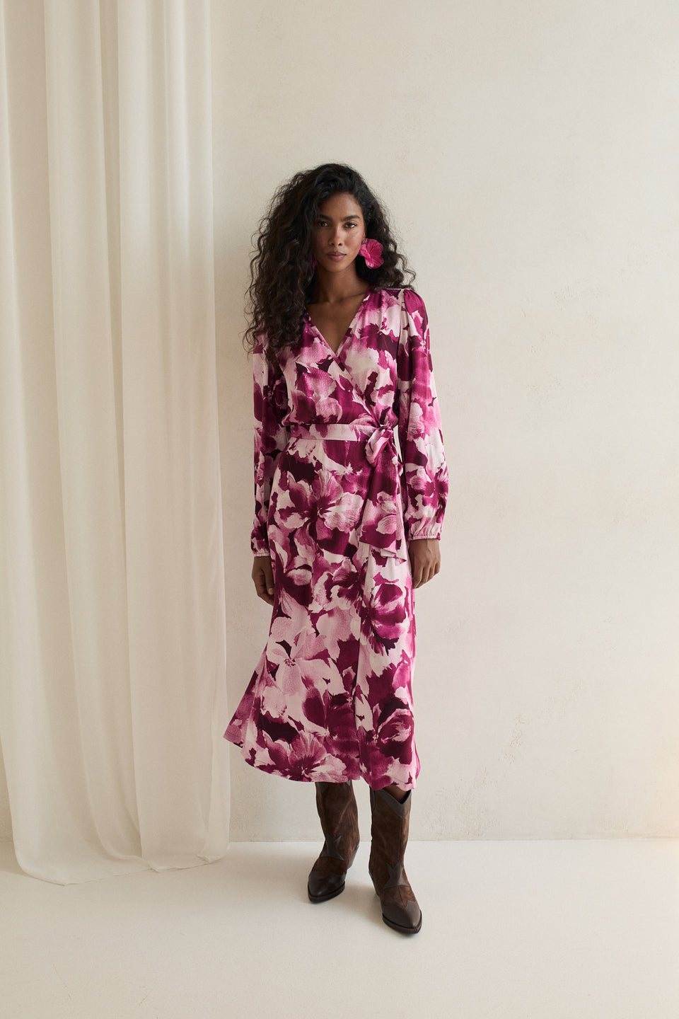 Moody Floral Tess Dress