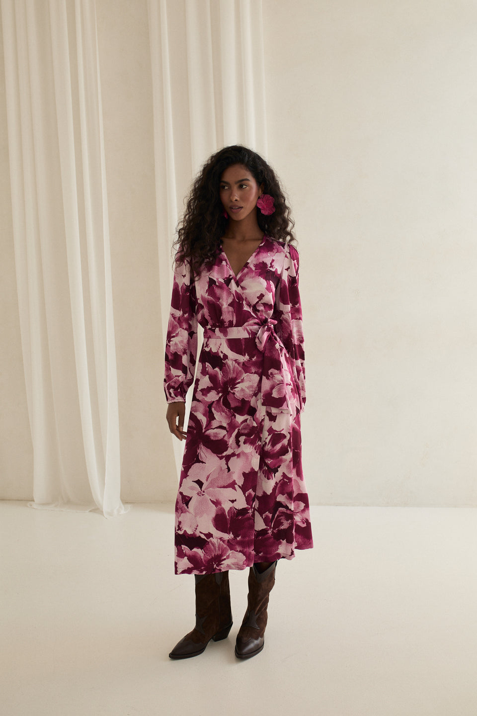 Moody Floral Tess Dress