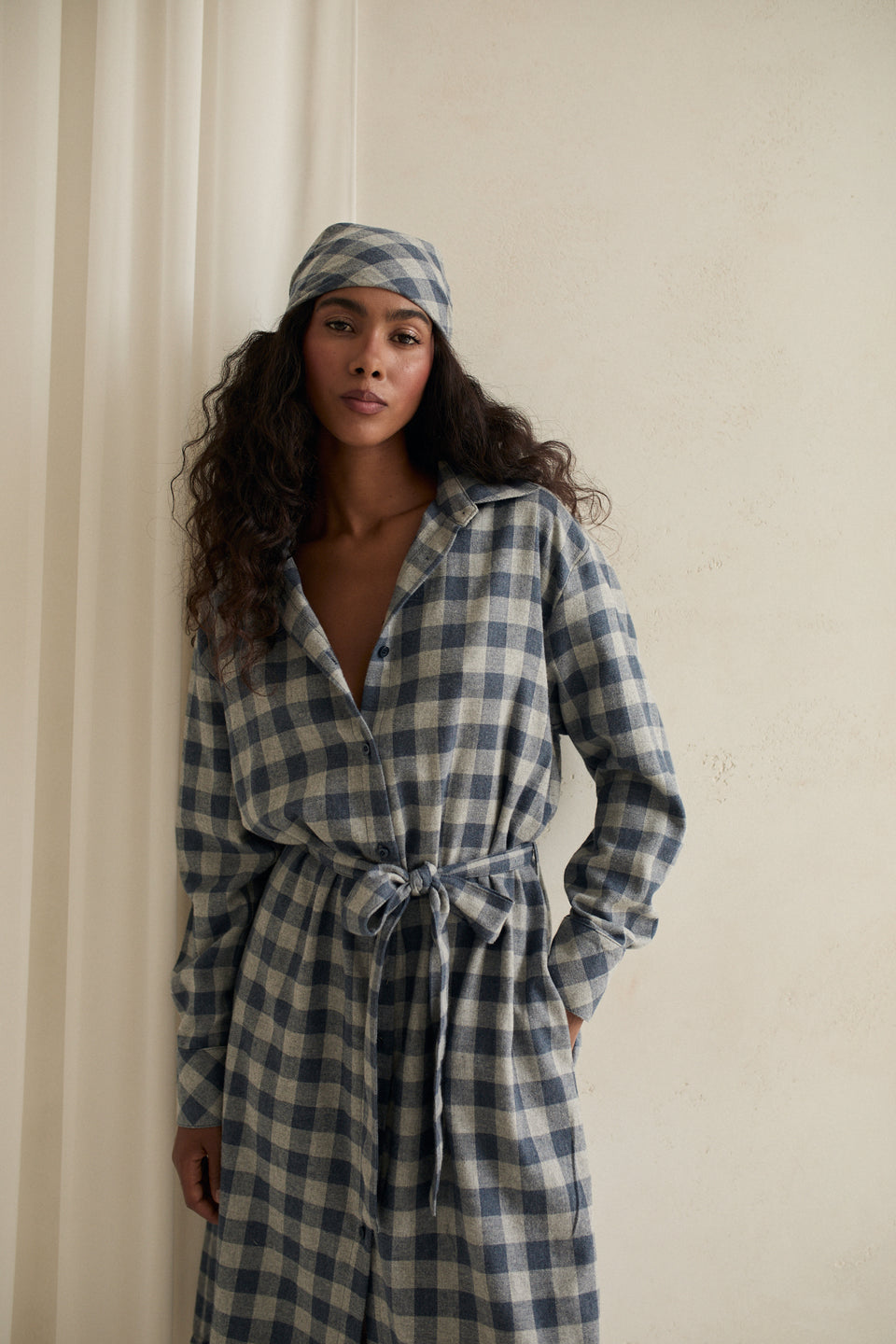 Midnight Plaid Blake Dress