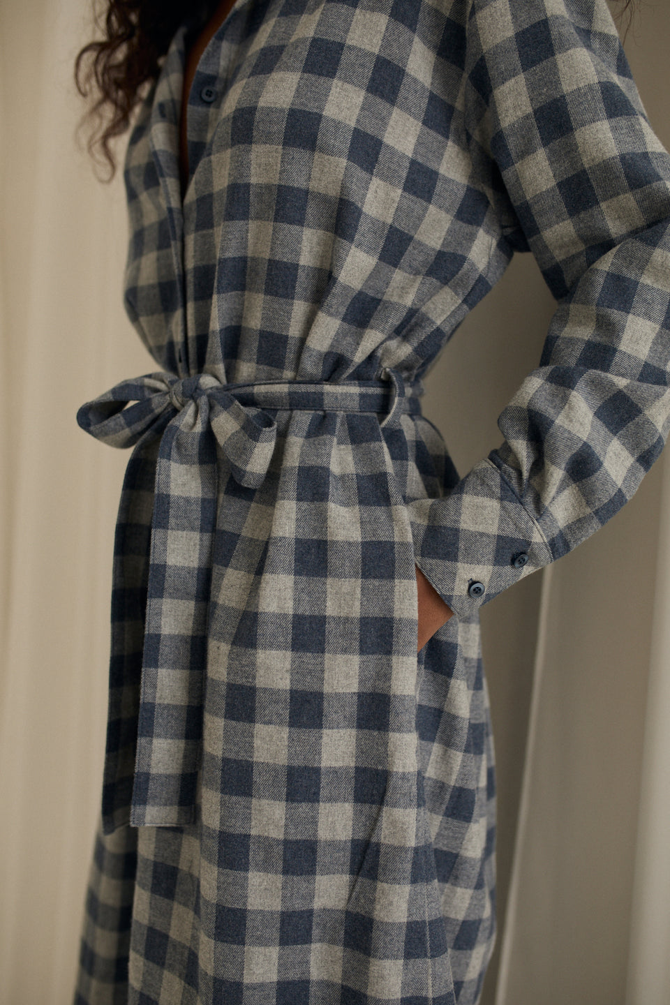 Midnight Plaid Blake Dress