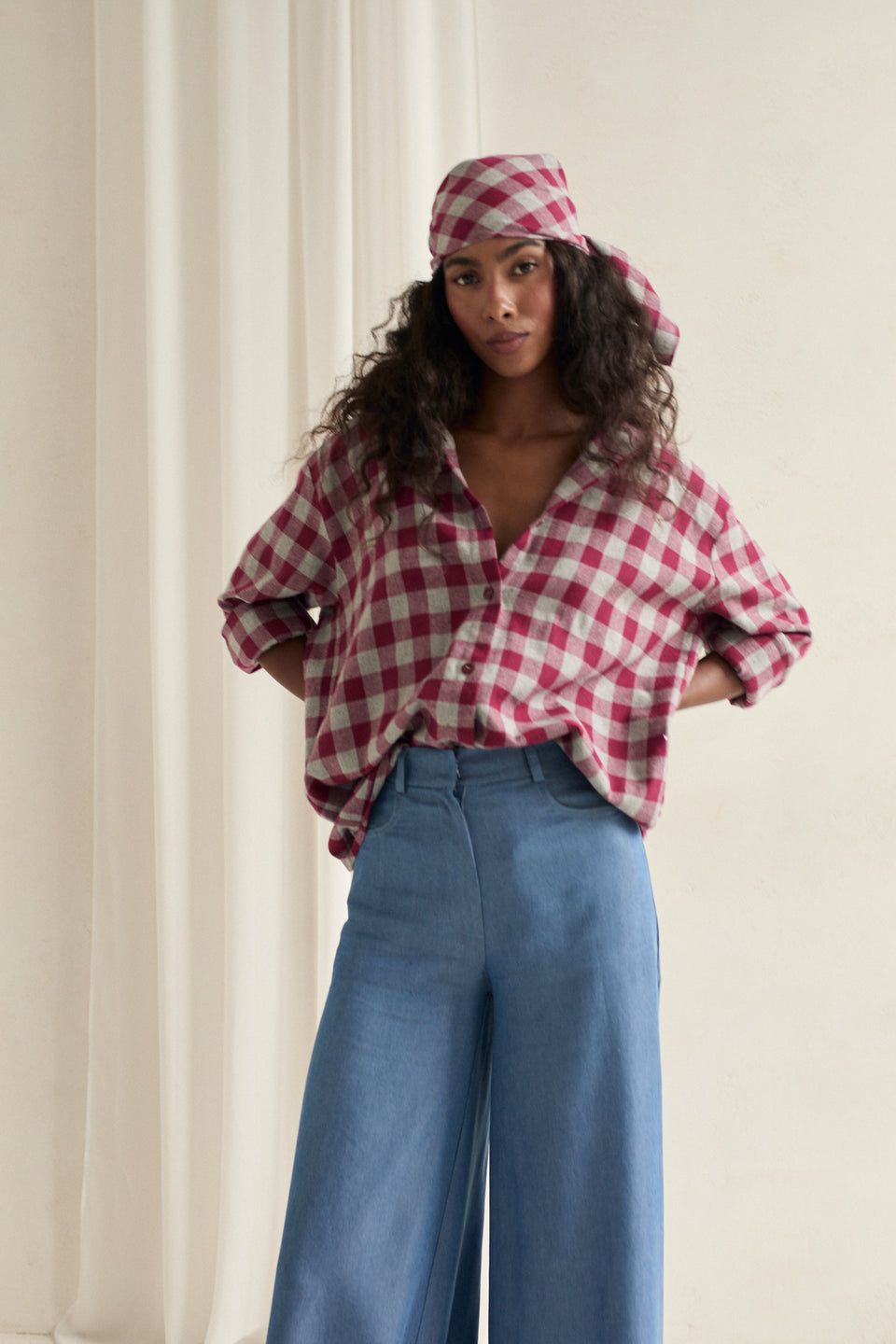 Berry Kiss Offie Blouse