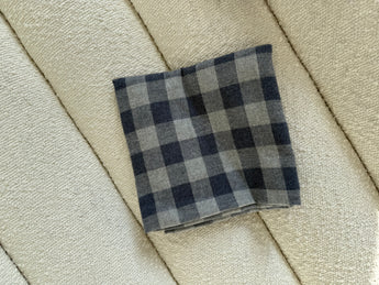 Midnight Plaid Scarf