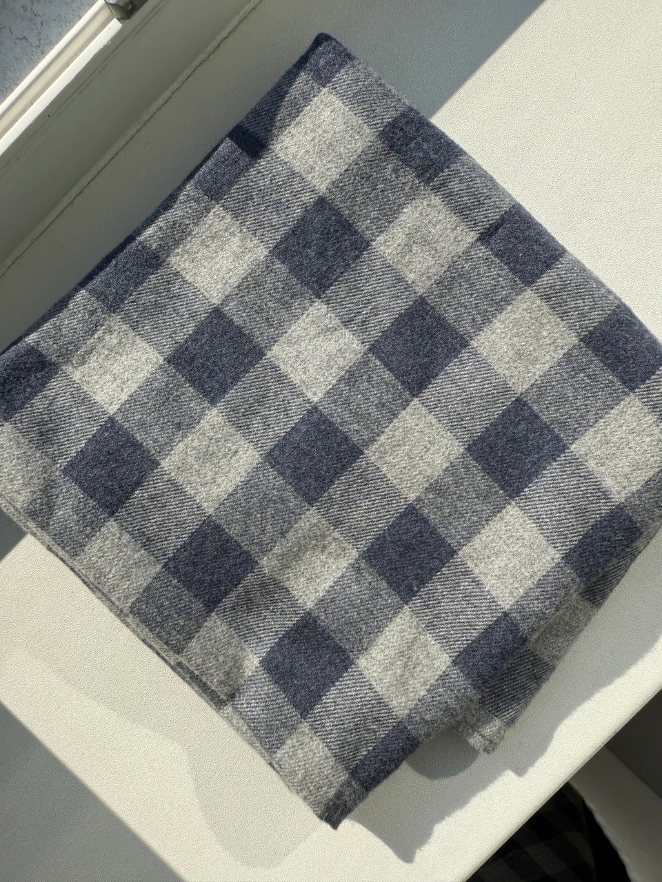 Midnight Plaid Scarf