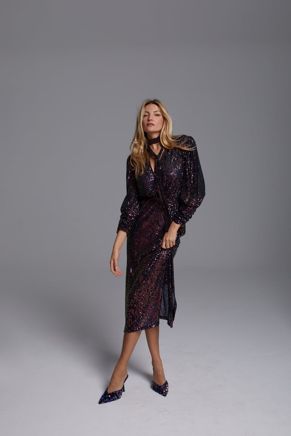 Cosmic Paloma Midi Dress