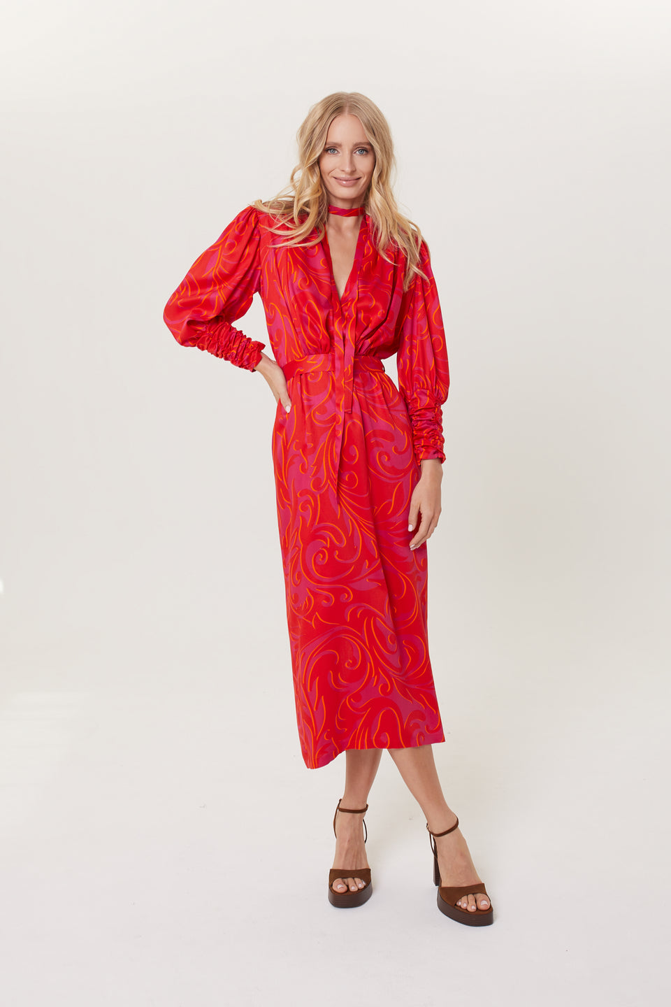 Fire Desire Paloma Midi Dress