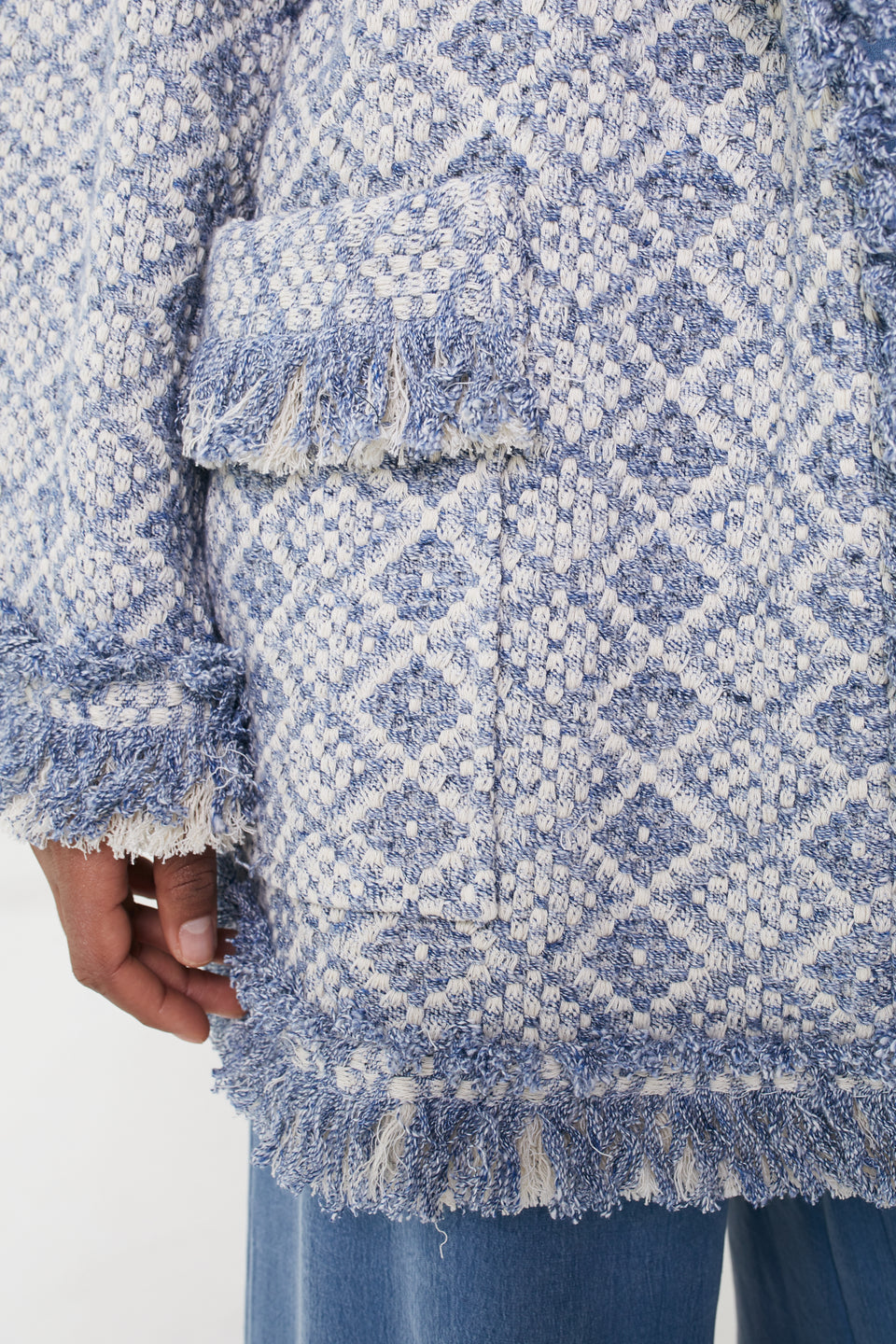 Diamond Blue Lona Cardigan