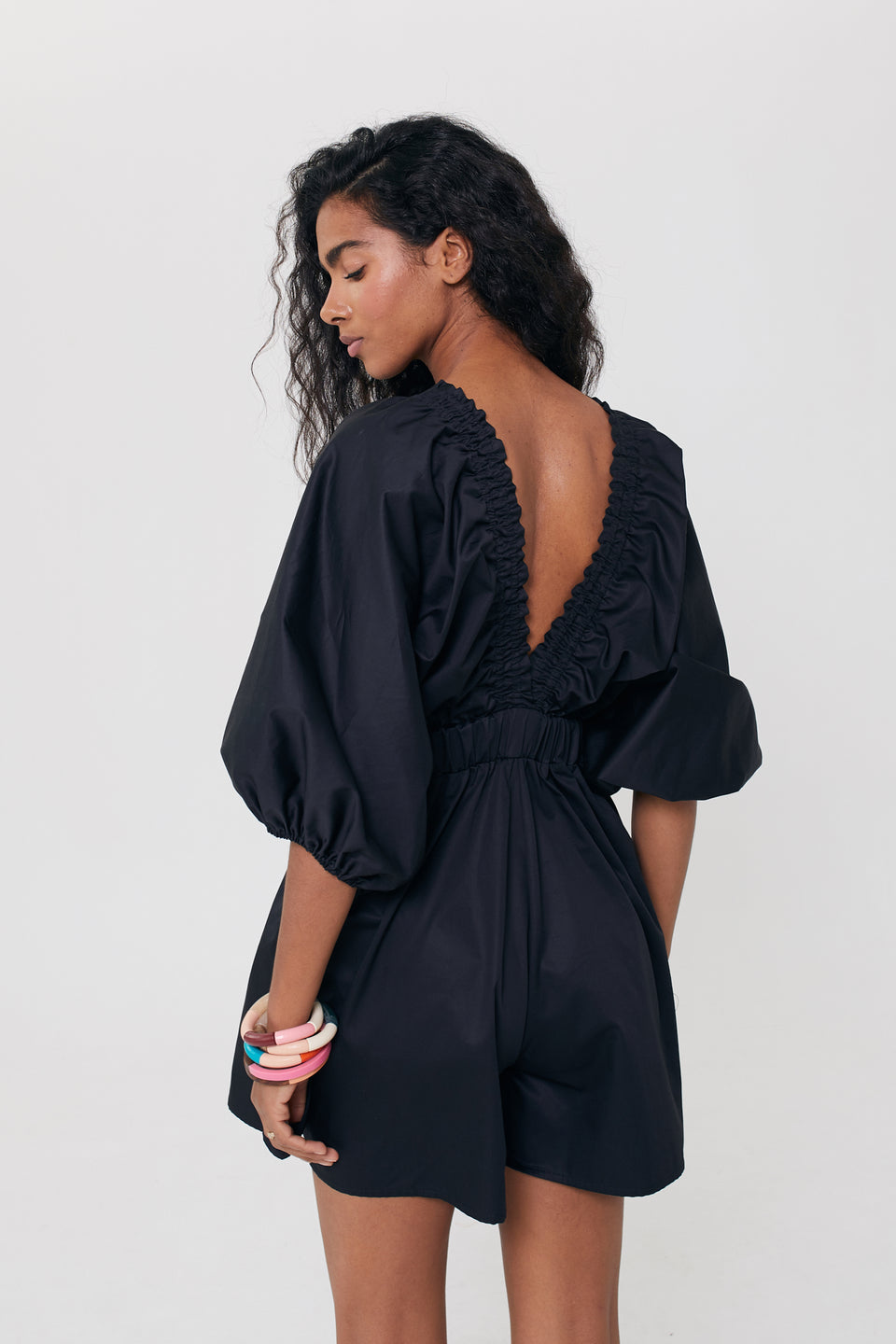 Black Broken Ren Jumpsuit